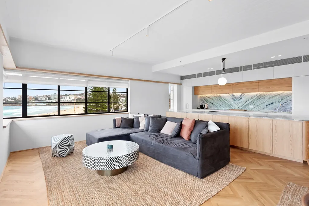 Brand New Top-Floor Three-Bedroom Apartment in the Heart of Bondi Beach