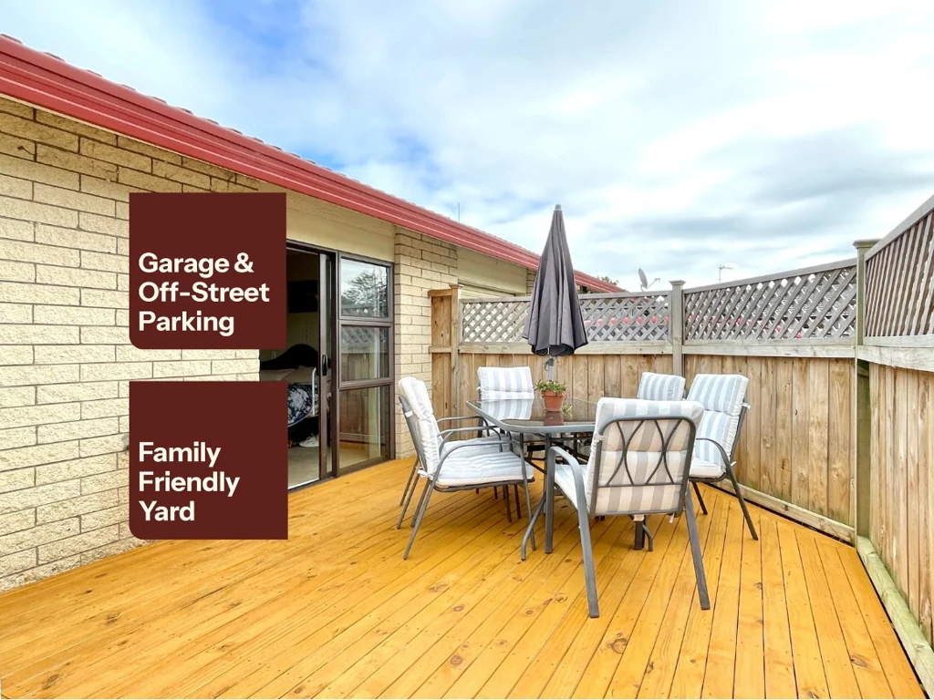 2 BEDROOM - GARAGE - FULLY FENCED
