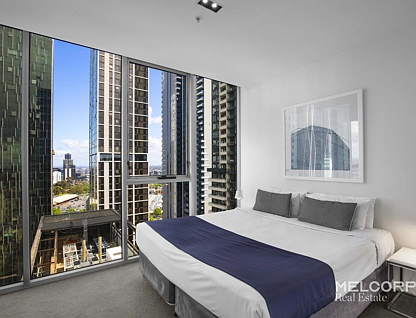 2501a/8 Franklin Street, Melbourne, Melbourne CBD, 2房, 1浴, Apartment