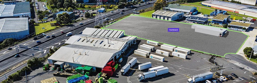 Mount Wellington 11,000sqm Hardstand Yard