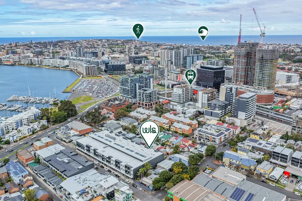 Wickham 2 Slaapkamer Put simply, light-filled inner-city living with style, space and cityscape views