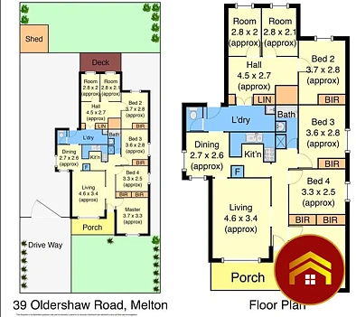 39 Oldershaw Road, Melton, VIC 3337, 6 slaapkamers, 2 badkamers, House