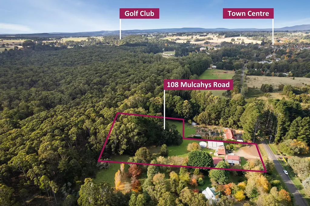 Trentham 4कमरा Ultimate Tree-Change Opportunity with Subdivision Upside (STCA)

108 MULCAHYS ROAD, TRENTHAM
