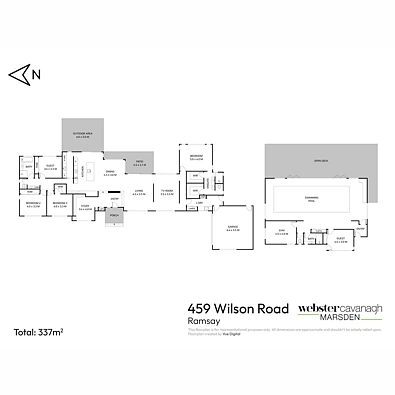 459 Wilson Road, Ramsay, QLD 4358, 6 Schlafzimmer, 3 Badezimmer, Lifestyle Section