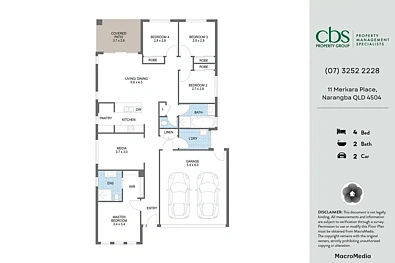 11 Merkara Place, Narangba, QLD 4504, 4 Bedrooms, 2 Bathrooms, House