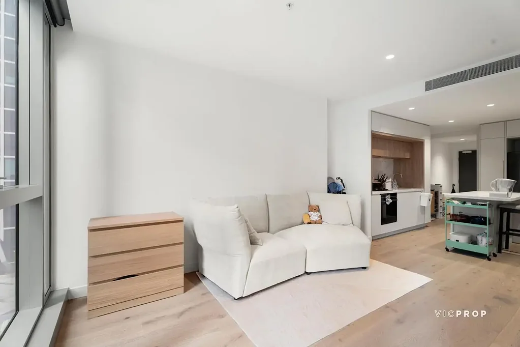 Melbourne 1chambre North-Facing West Side Place Retreat with Work-from-Home Luxury