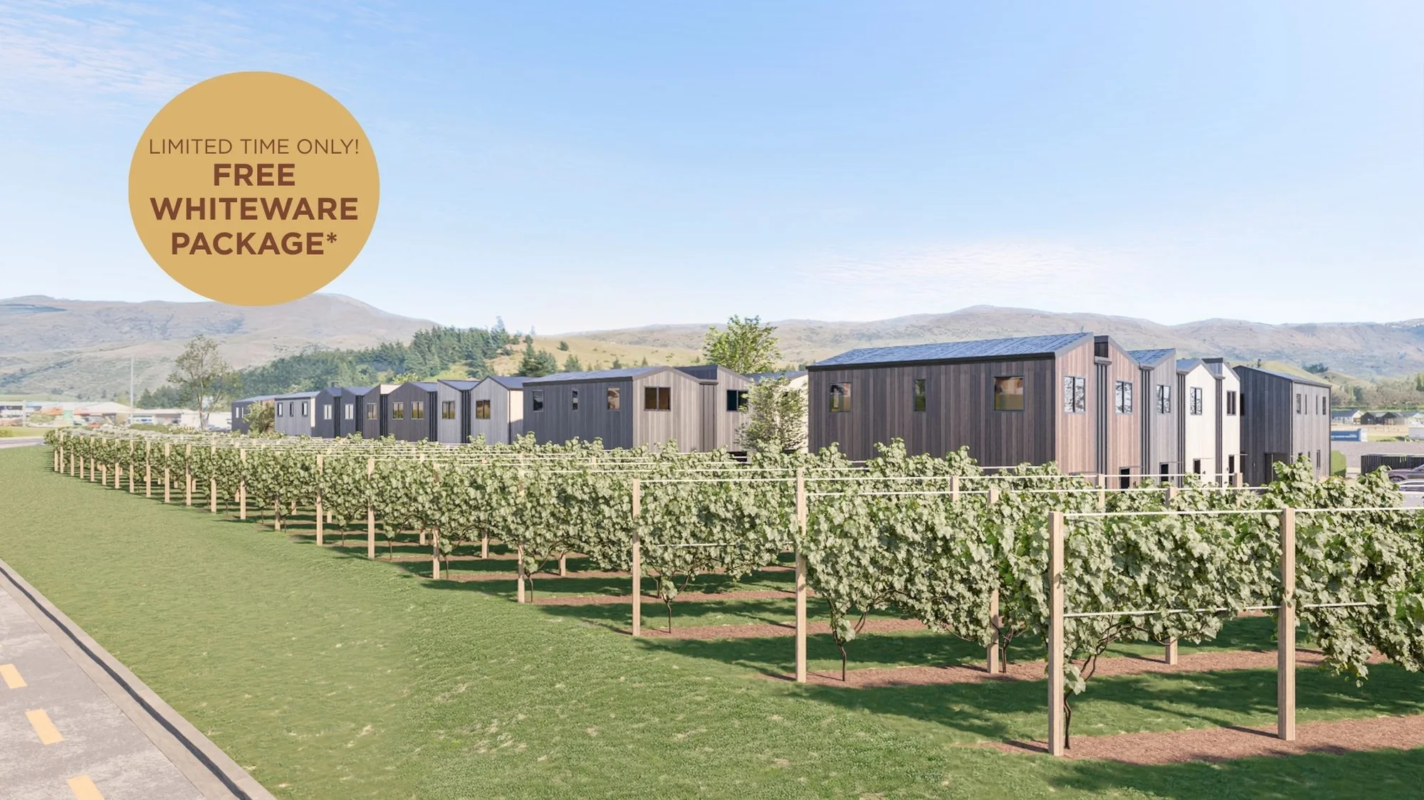 Cromwell 3 Bedroom Luxury living amongst the vines from $749,000