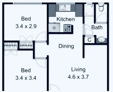 3/53 Golden Four Drive, Bilinga, QLD 4225, 2 રૂમ, 1 બાથરૂમ, Apartment