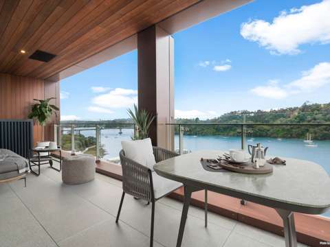 Hobsonville 2房 Catalina Bay尊贵奢寓，107平方米奢华空间，无敌海景尽收眼底，豪华空间搭配社区活力，品质生活新境界！ Best views and best privacy