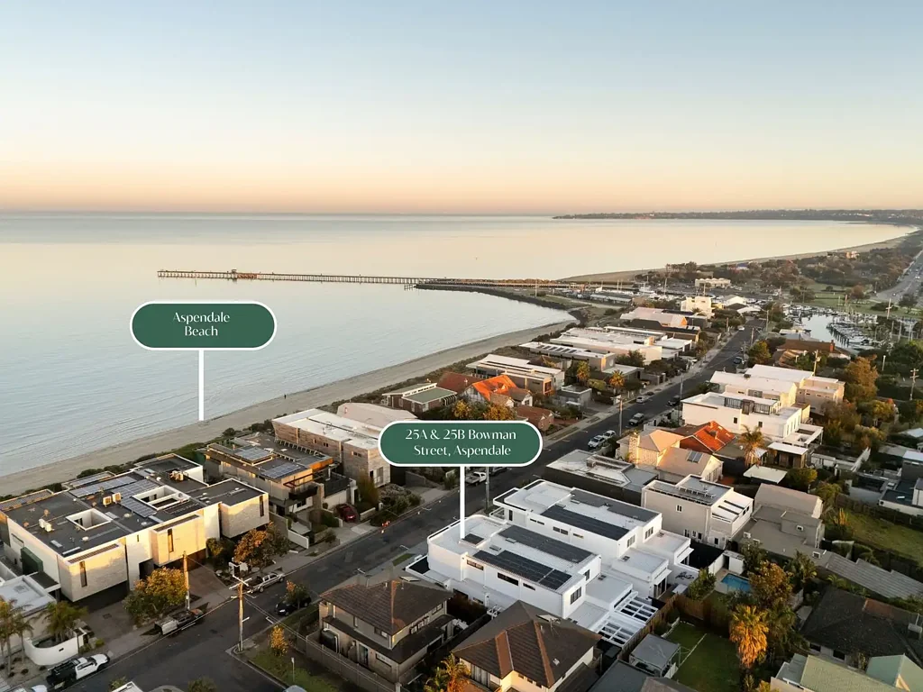 Aspendale 3غرفة نوم Brand-New Contemporary Elegance, Premier Beachside Address