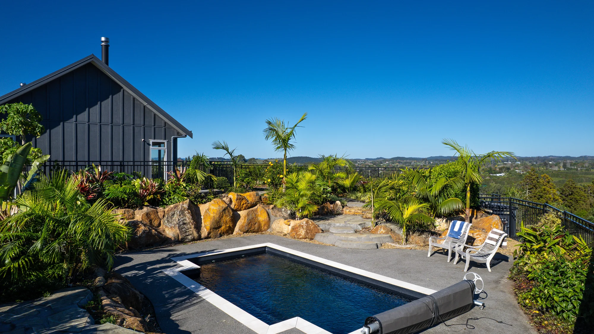 Kerikeri 3غرفة نوم Space, style and serenity