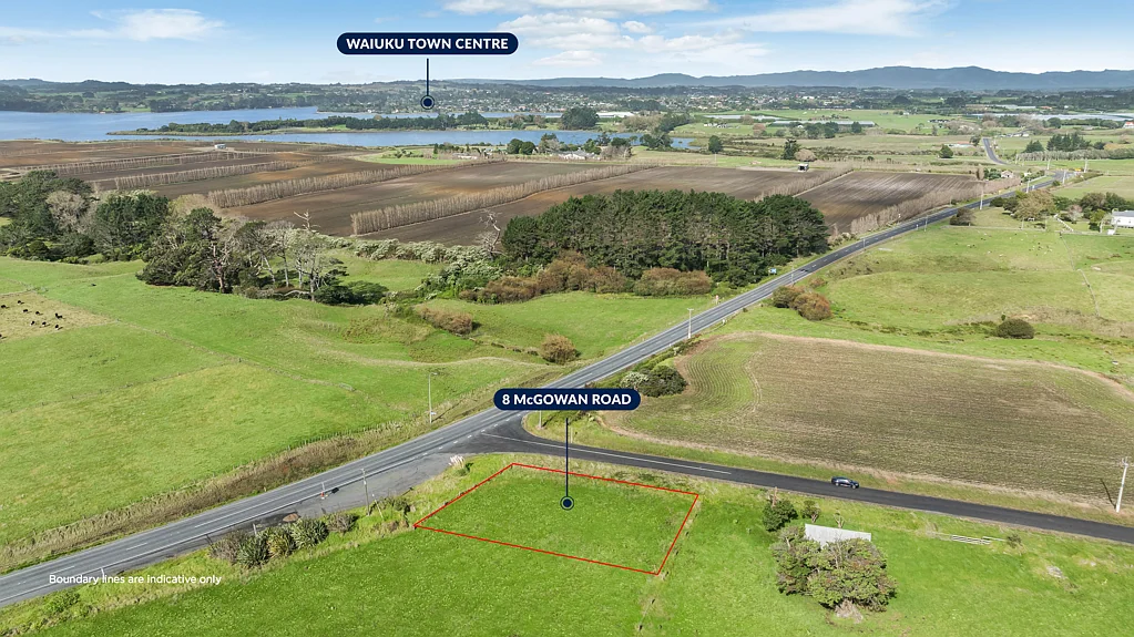 Waiuku  Rare rural retreat – 1/4 acre with no covenants