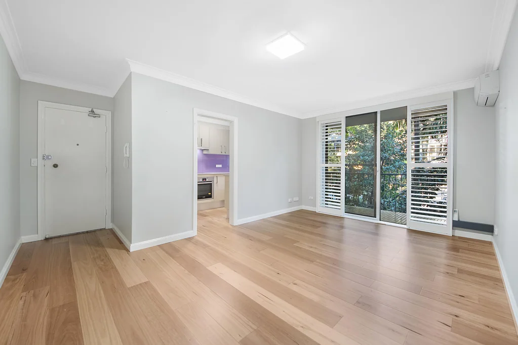 Stylishly renovated parkside apartment offering convenience and serenity