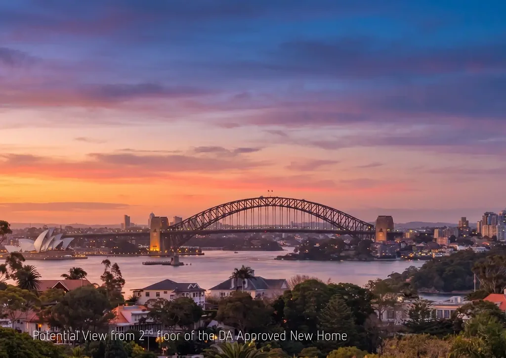 Vaucluse 7ਬੈੱਡਰੂਮ LIVE IN LUXURY NOW. CREATE AN EXTRAORDINARY VAUCLUSE ESTATE IN THE FUTURE WITH INCREDIBLE HARBOUR BRIDGE AND HARBOUR VIEWS