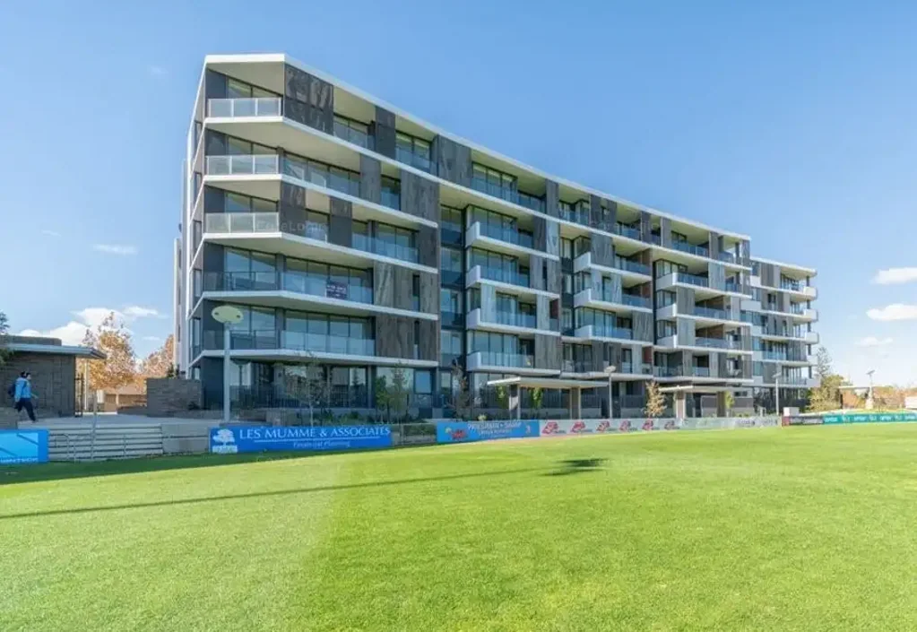 Modern field view apartment