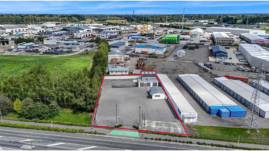 Rangiora High profile display yard - Rangiora