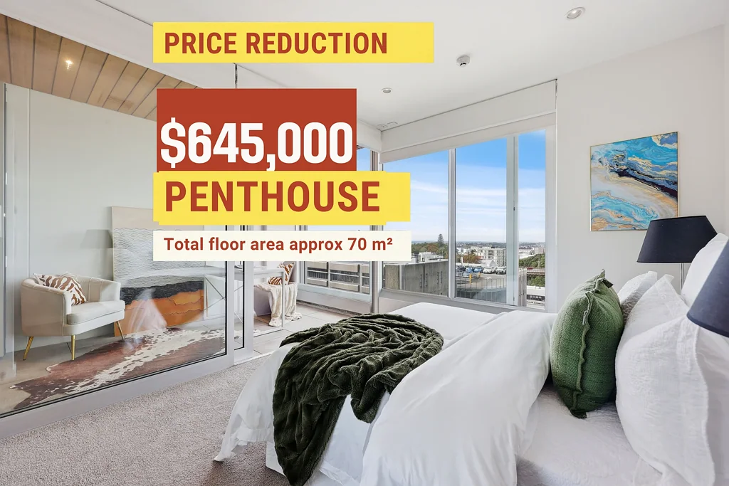 Grafton 1房 医疗+学区+商圈全覆盖｜Nugent Rise 顶层精品1房+书房公寓 Penthouse in Grafton - Vendor Says Sell