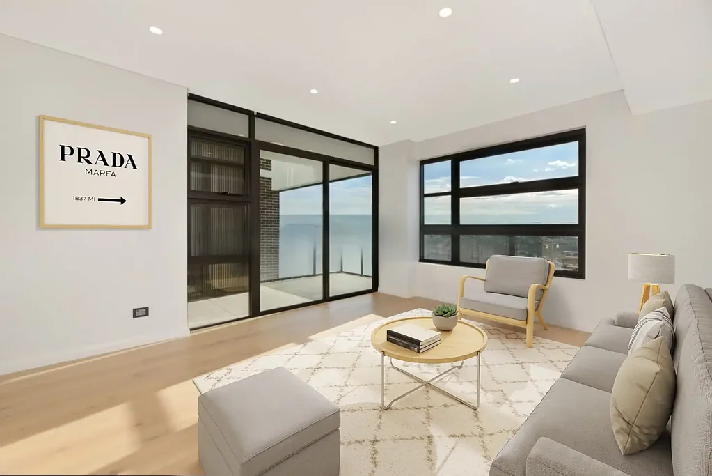 Spacious, light-filled apartment with designer appeal | Petersham village living
