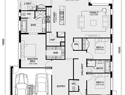 Lot 41056 Karkalla Avenue, Mickleham, North Melbourne, 4 कमरे, 2 बाथरूम, House