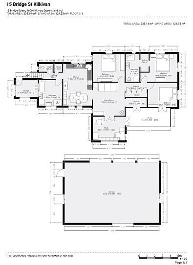 15 Bridge Street, Kilkivan, QLD 4600, 4房, 2浴, House