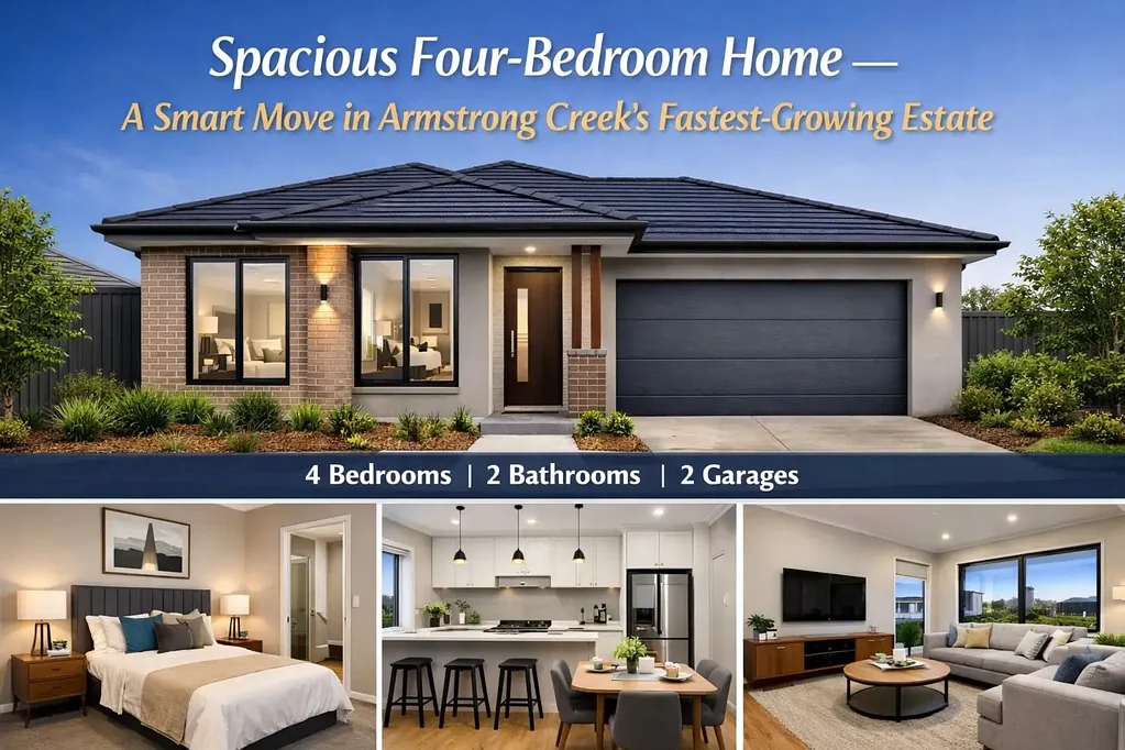 Armstrong Creek 4 Slaapkamer Spacious Four‑Bedroom Home — A Smart Move in Armstrong Creek’s Fastest‑Growing Estate