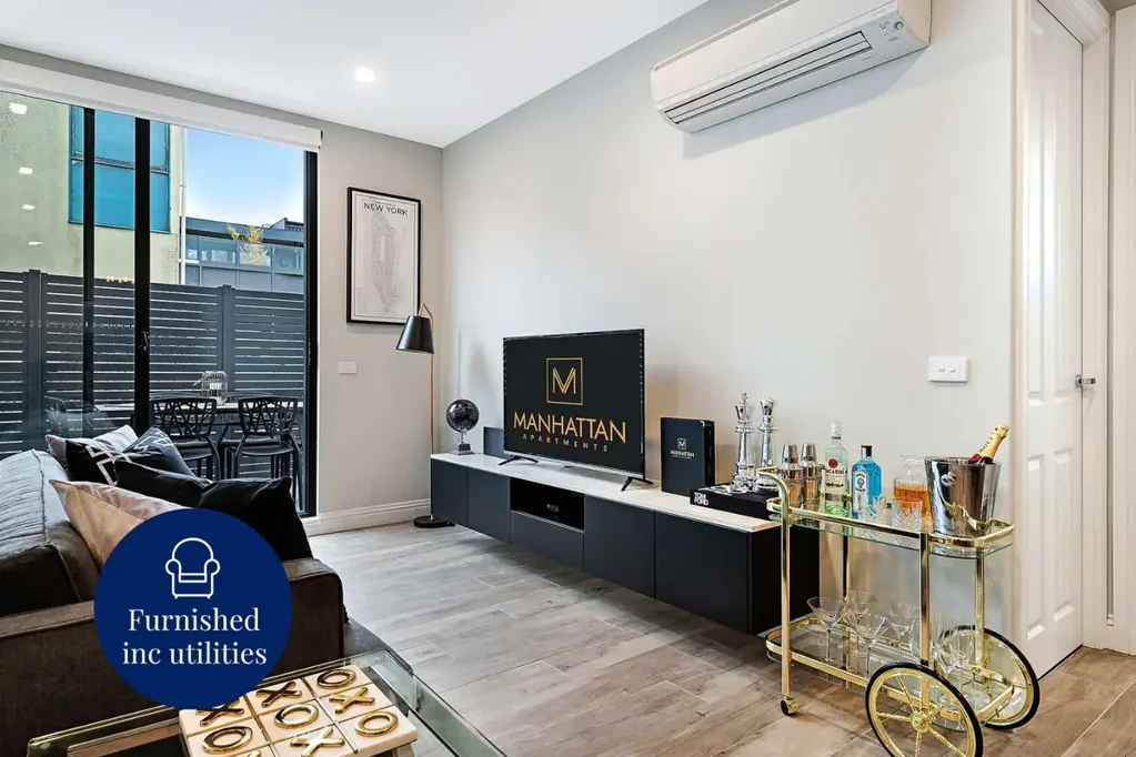 'Manhattan Apts' - Furnished inc utilities, Wi-Fi. Stay 1 mth+