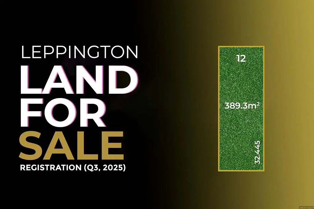 Leppington Land For Sale - Anticipated registration Q3, 2025