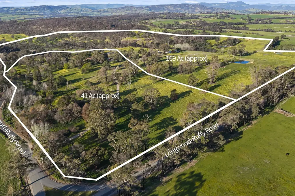 Ruffy  169 Acres* with Cottage, Stables, Round Yard & Room to Build