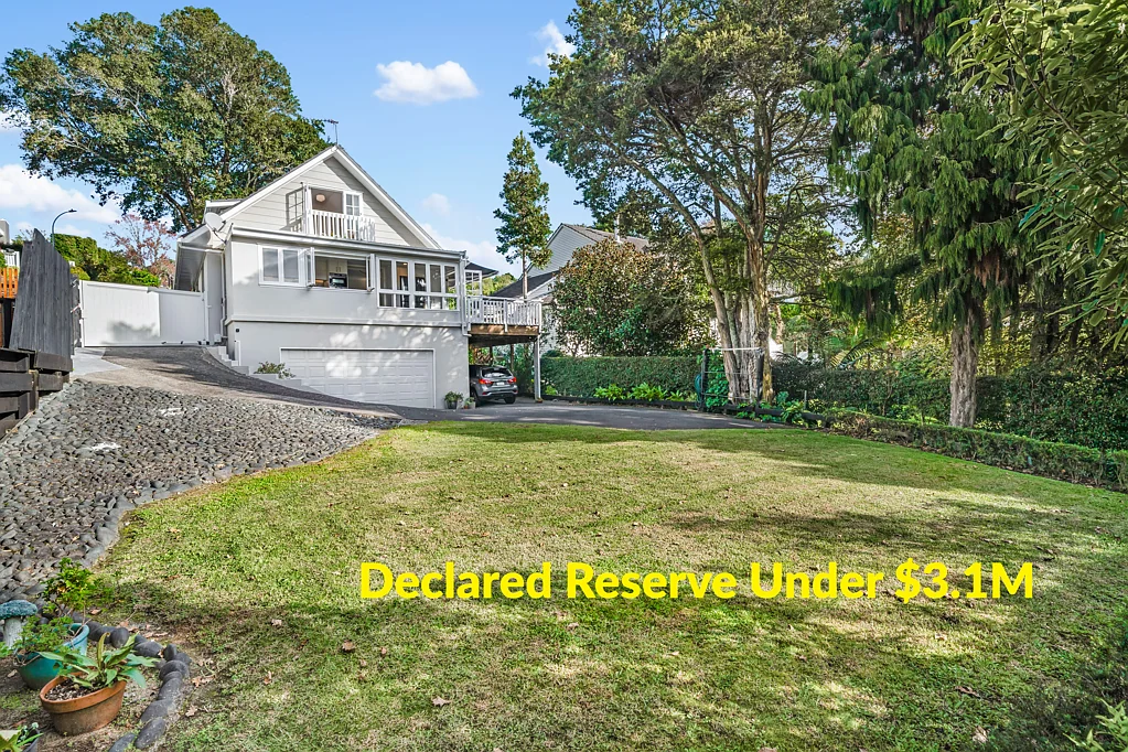Remuera 4Moenga Declared Reserve Under $3.1M - Superb Value