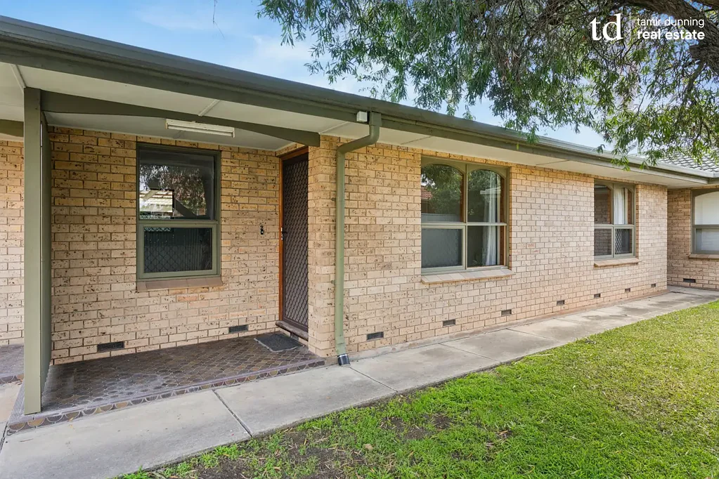 Freshly renovated with private spacious courtyard and garage.
