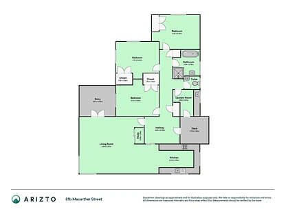 81B MacArthur Street, Levin, Horowhenua, 3 Bedrooms, 1 Bathrooms, House