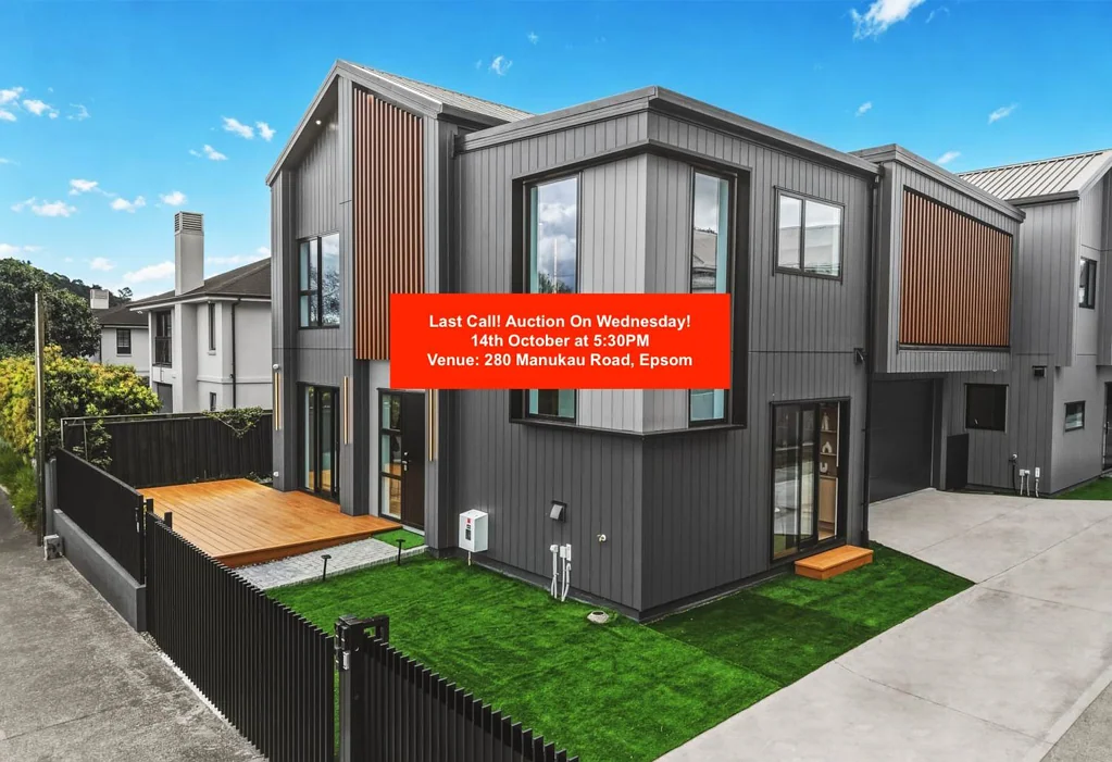 Mount Eden 5Moenga Brand New, 216m² & Double Garage – DGZ