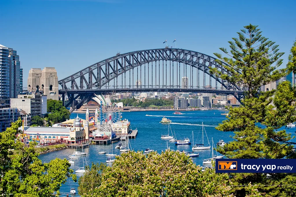 Stunning Harbor Bridge view two bedrooms with two car spaces