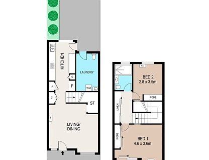 3/6 Drysdale Street, Parap, NT 820, 2 ਕਮਰੇ, 1 ਬਾਥਰੂਮ, Townhouse