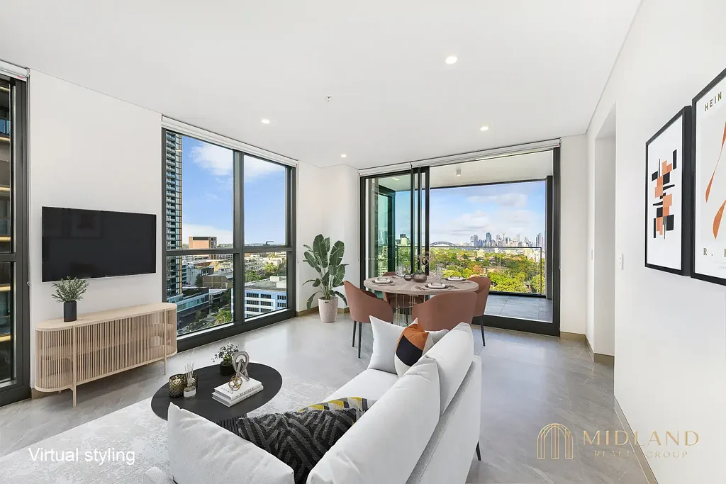 St Leonards 2 Slaapkamer Luxury Residence in 'Eighty Eight' with Iconic Harbour Bridge & City Views