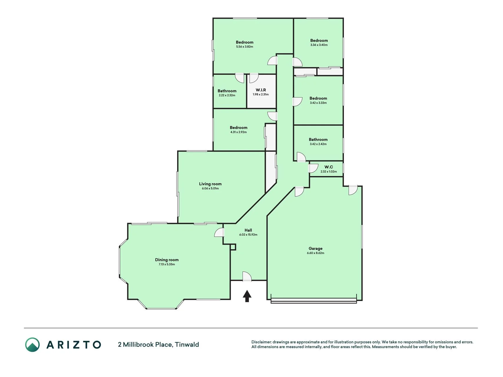 2 Millibrook Place, Tinwald, Ashburton District, Canterbury, 4 chambres, 2 salles de bain, House