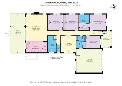 25 Harrow Cct, Greta, NSW 2334, 4 slaapkamers, 2 badkamers, House