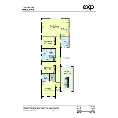 31 Parkfield Loop, Paralowie, SA 5108, 3 slaapkamers, 2 badkamers, House