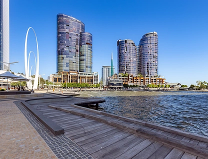 1302/1 Geoffrey Bolton Avenue, Perth, Perth CBD, 2 Bedrooms, 2 Bathrooms, Apartment