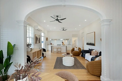 South Townsville 3房  CHARACTER WITH A CAPITAL C - RENOVATED, PRIVATE & MOMENTS FROM THE CITY