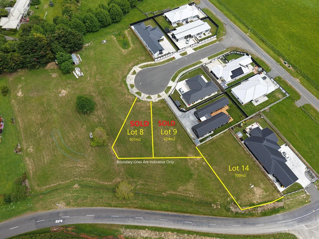 Feilding 700m2 section