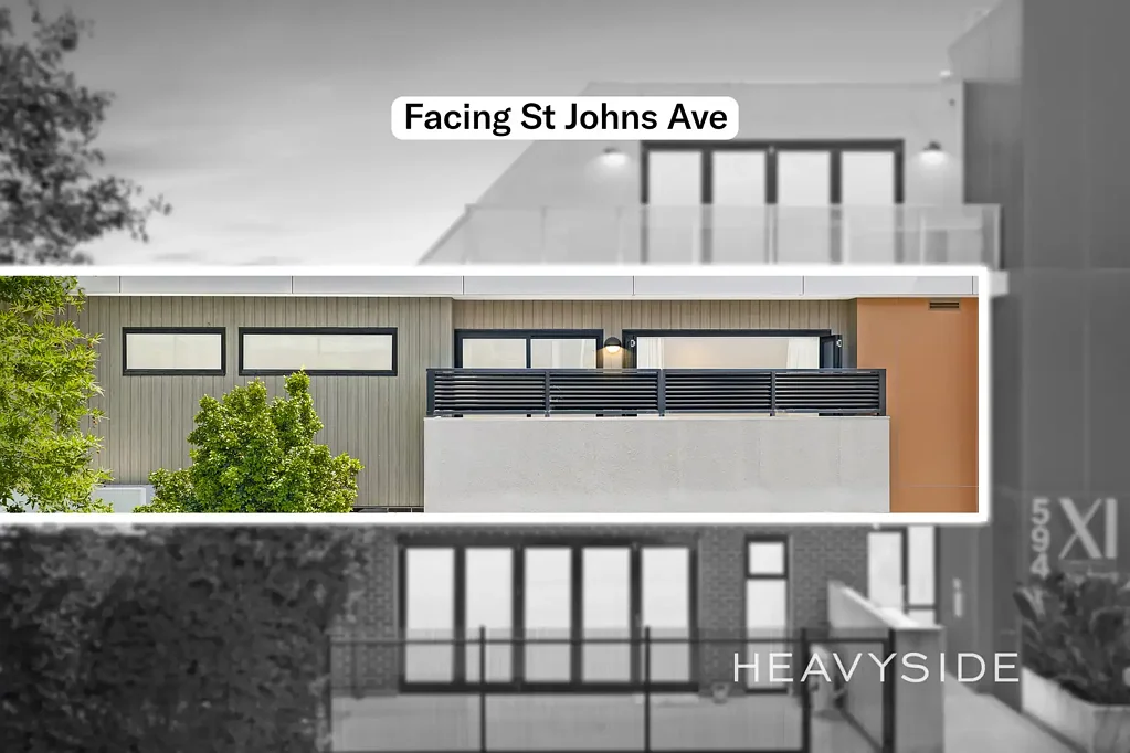 Camberwell 3房 精品低密度综合楼 采光充足现代空间 时尚石材厨房 Smeg电器 双阳台前后景观 安全地下停车 划片顶尖学校 Facing and accessed via St John's Avenue, enjoy light-filled contemporary living