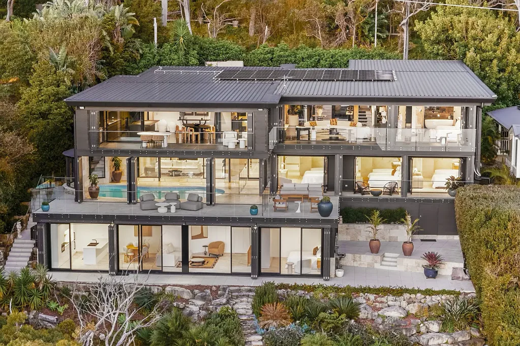 Palm Beach 5房 ALTITUDE 98 | 俯瞰 Pittwater 的非凡建筑杰作 ALTITUDE 98 | An Extraordinary Architectural Masterpiece Above Pittwater