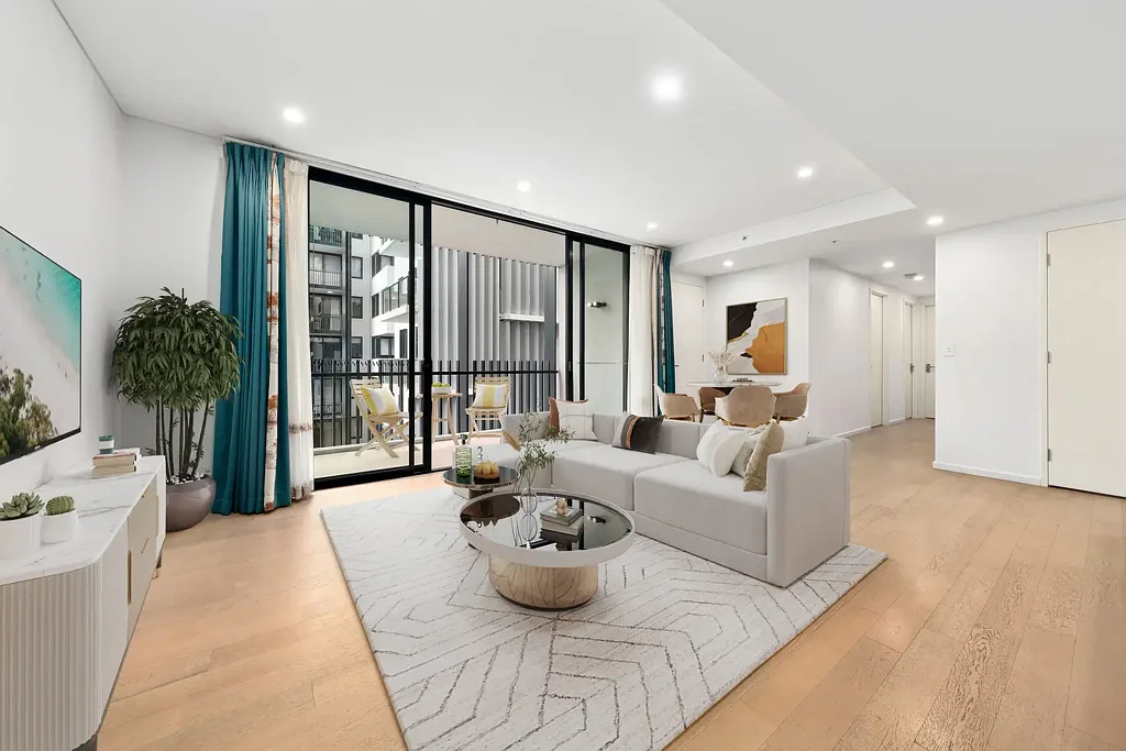 Zetland 3कमरा Generous Designer Living with Study in the Heart of Green Square