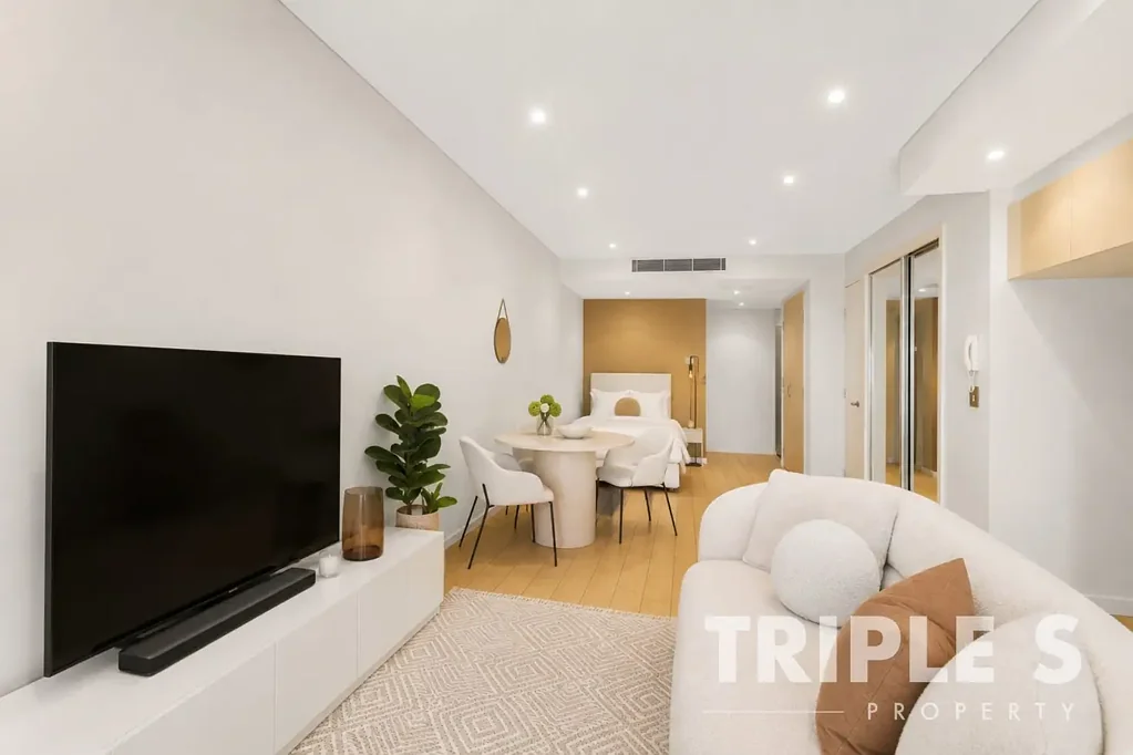 Macquarie Park 1غرفة نوم NORTH FACING | HIGH FLOOR | ONE BEDROOM STUDIO | 1 CAR SPACE + 1
STORAGE | PERFECT FOR FIRST HOME BUYER OR INVESTOR