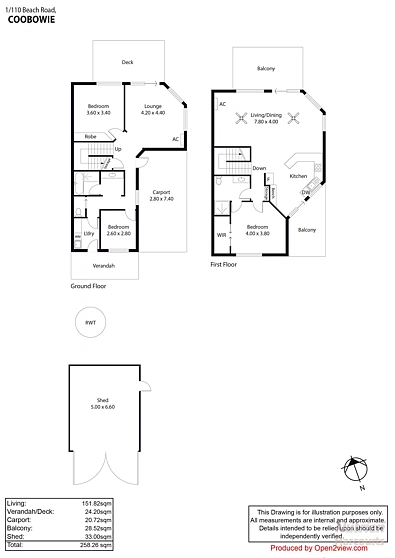 2/110 Beach Road, Coobowie, SA 5583, 3 slaapkamers, 2 badkamers, House
