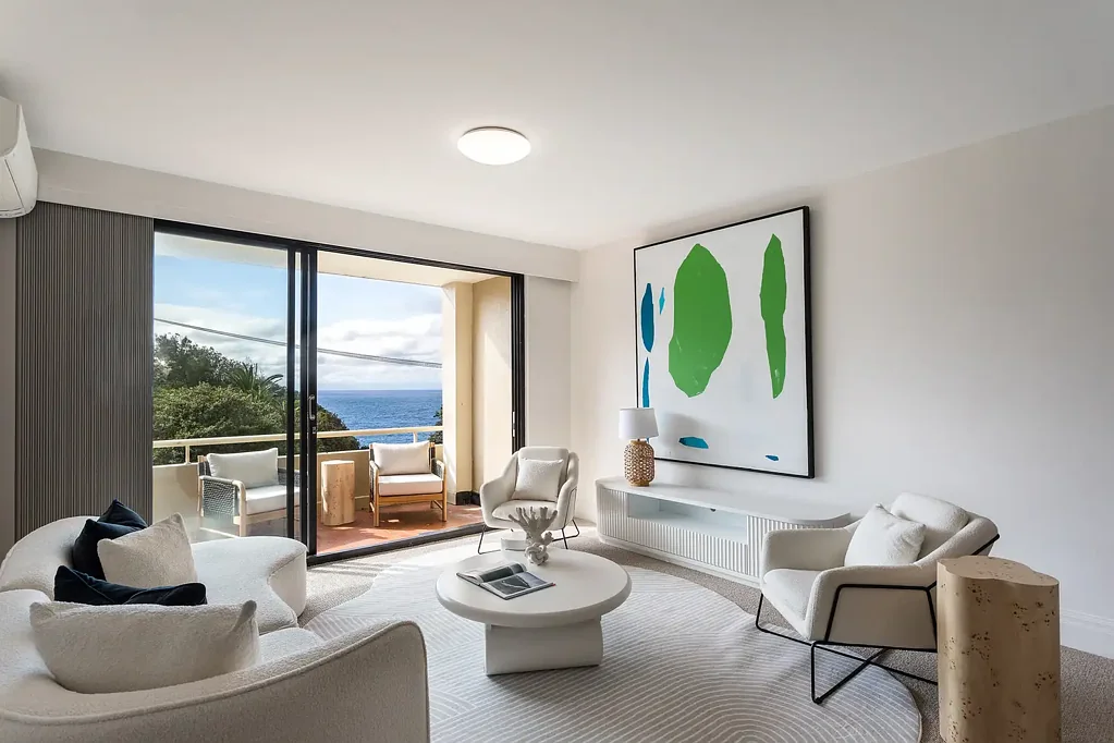 Vaucluse 2ਬੈੱਡਰੂਮ Elegant oceanview apartment with dual aspects