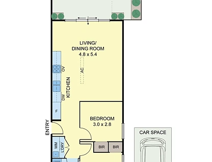 19/1044-1046 Mount Alexander Road, Essendon, North Melbourne, 2 침실, 1 욕실, Apartment
