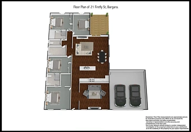 21 Firefly Street, Bargara, QLD 4670, 4 રૂમ, 2 બાથરૂમ, House