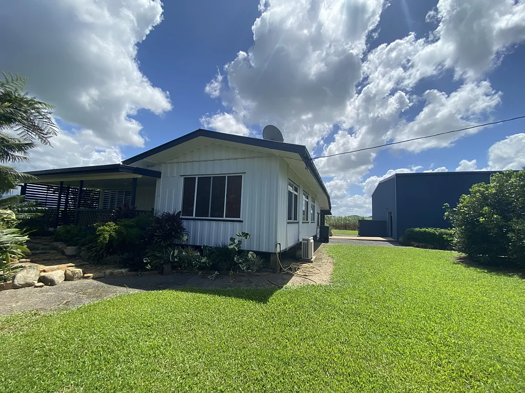 Mccutcheon  Price reduction. 35.6 ha Cane farm with 2025 Crop, Home and Sheds, would also suit tropical fruits